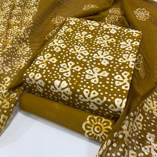 Personalized Batik Print Cotton Fabric - Perfect For Women’s Dresses